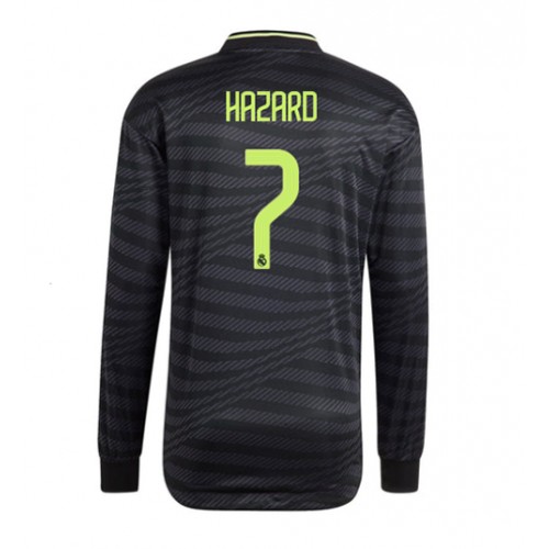 Real Madrid Eden Hazard #7 Tredjedrakt 2022-23 Langermet Real Madrid Eden Hazard #7 Tredjedrakt 2022-23 Langermet